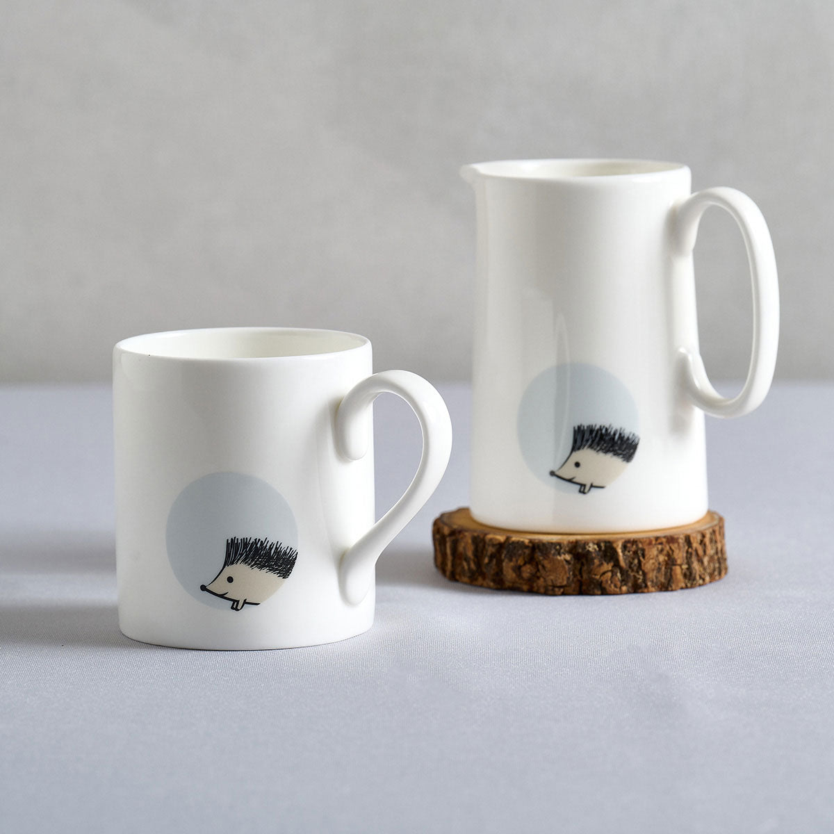 Hedgehog Mug and Jug by Jin Designs