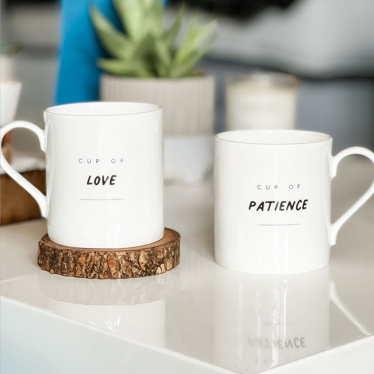 Cup of Love and Patience, Set of Two