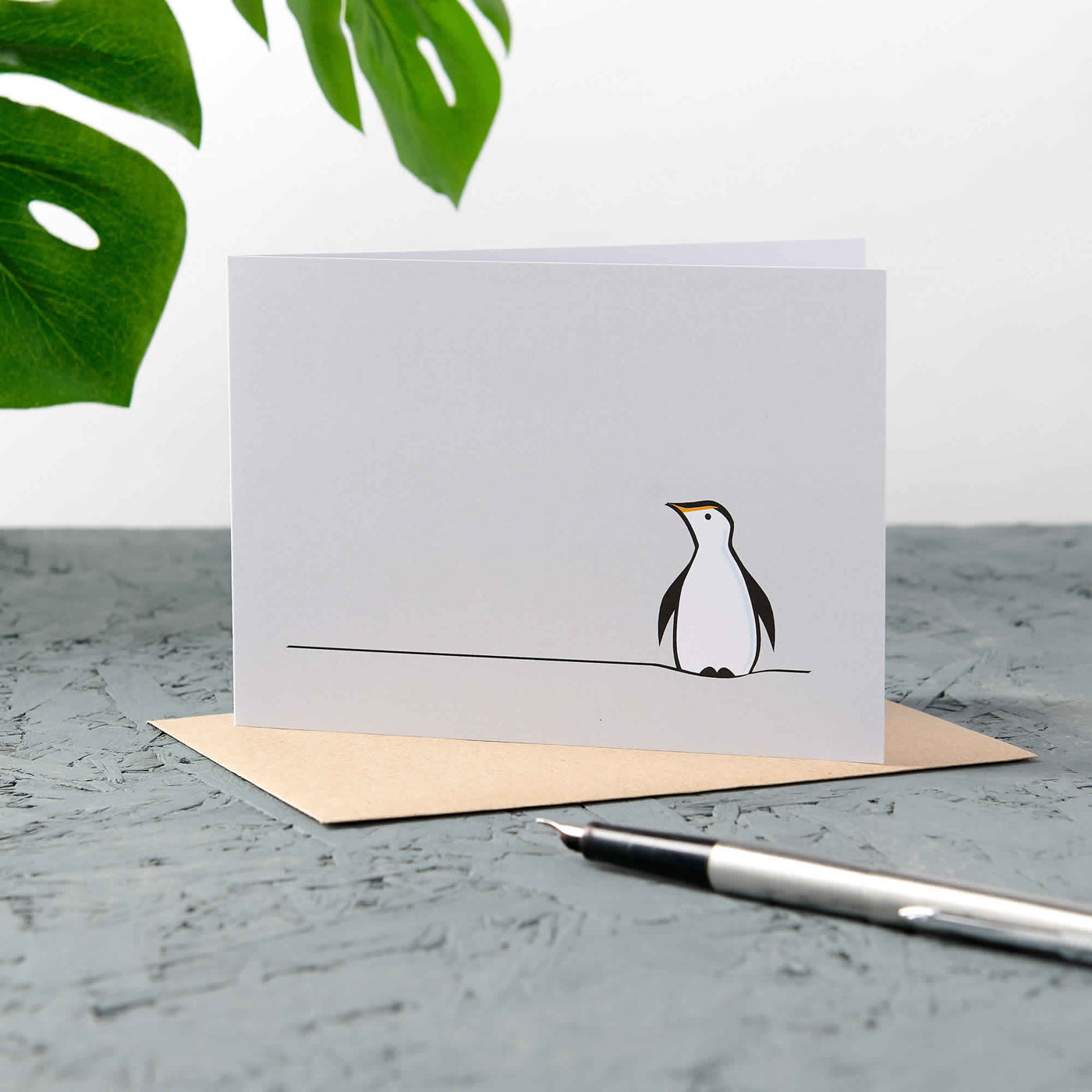 Penguin Cards, Pack of Four