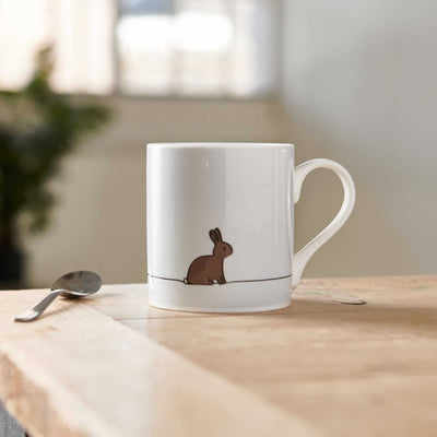 Rabbit Mug on table
