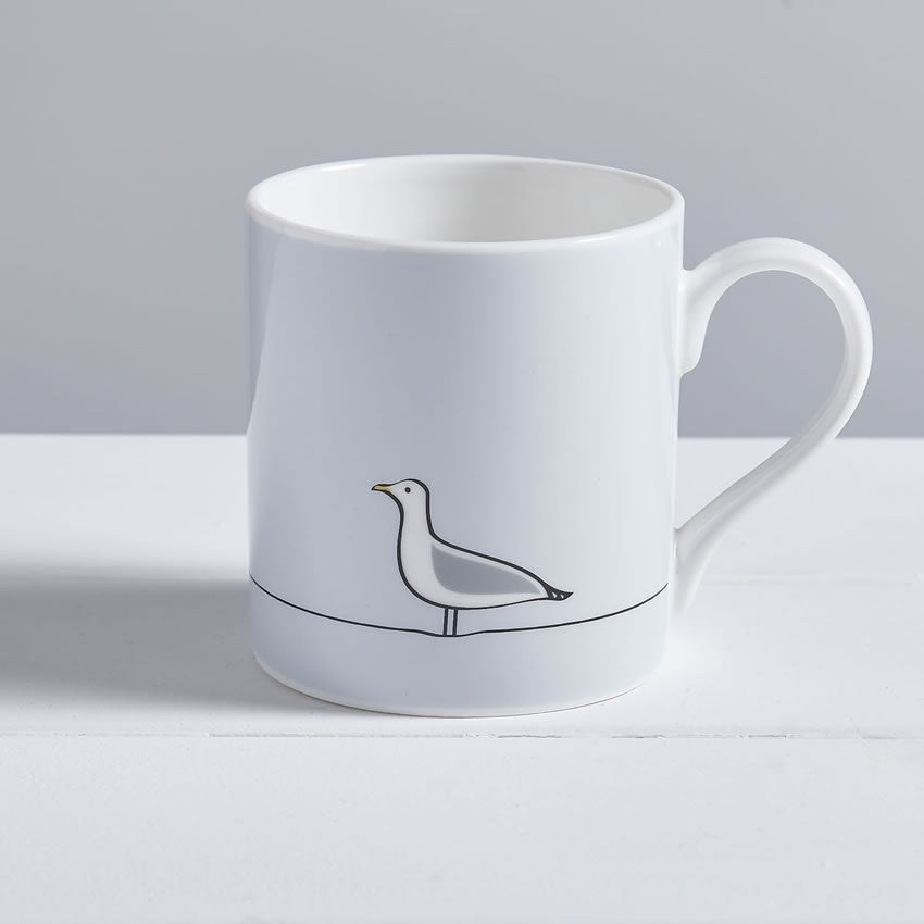Seagull Mug - Clean and Simple Design
