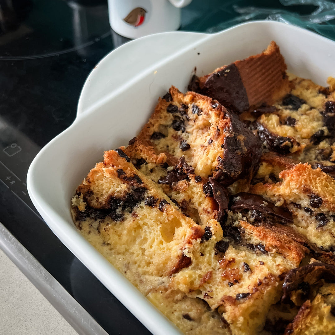 What To Do With Leftover Panettone? Try This Simple Panettone Bread & Butter Pudding
