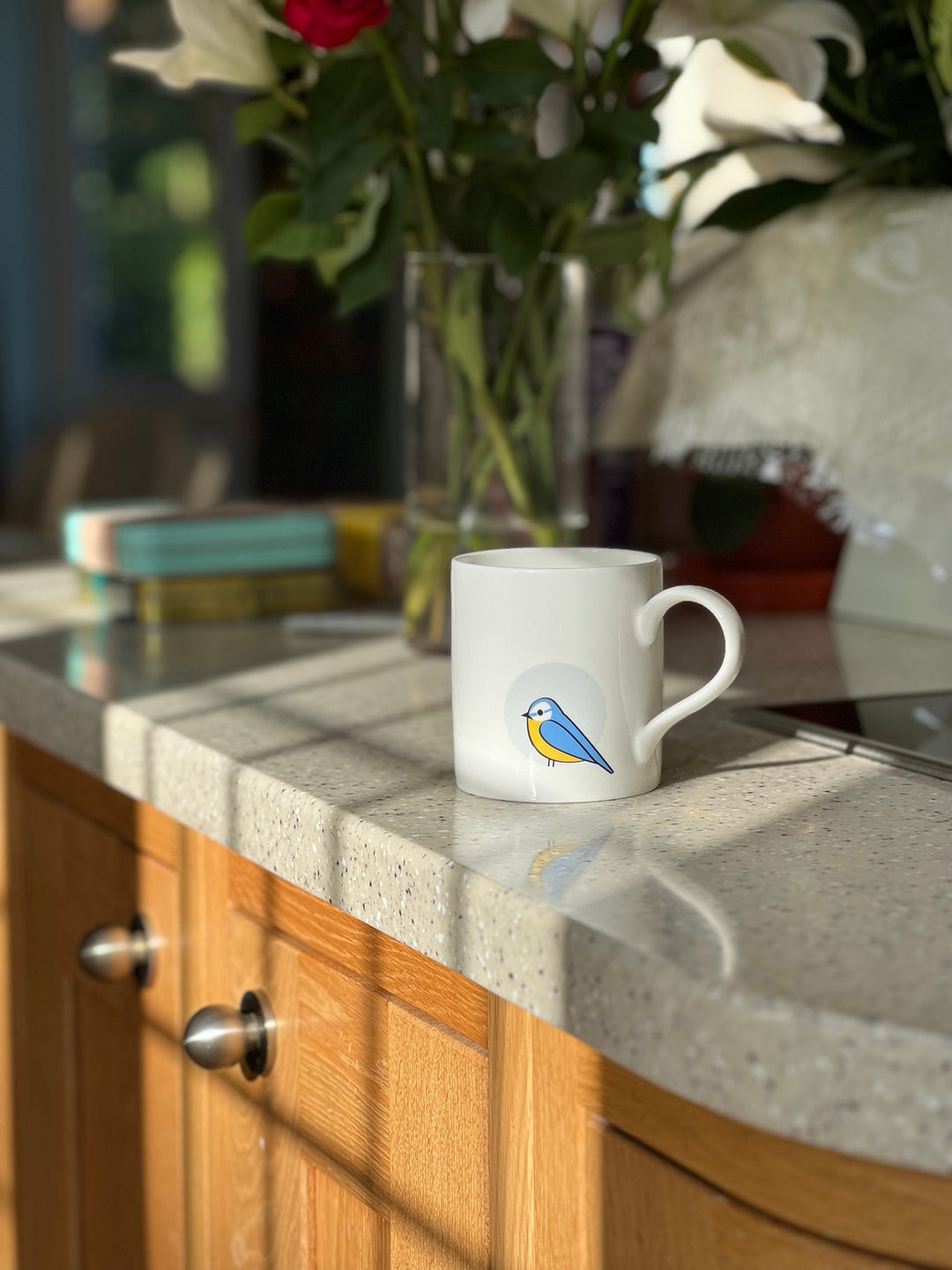For Penny. The Story Behind the Blue Tit Design.