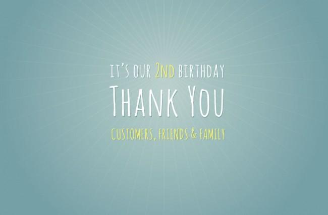 2 Year Celebrations at Jin Designs