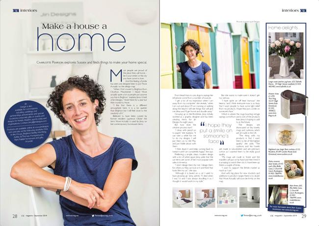 Interview for Jinny in ETC Magazine