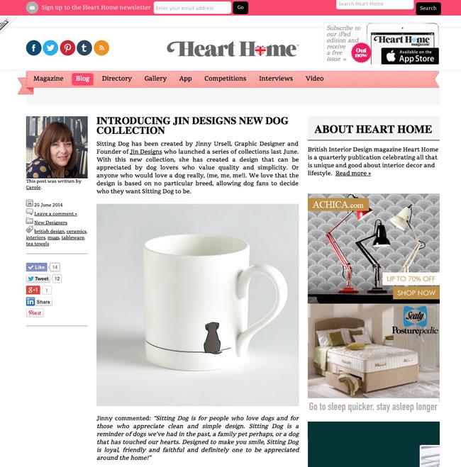 Review for Sitting Dog in Heart Home