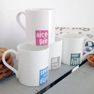 New: Vintage Sayings Mugs Now Available