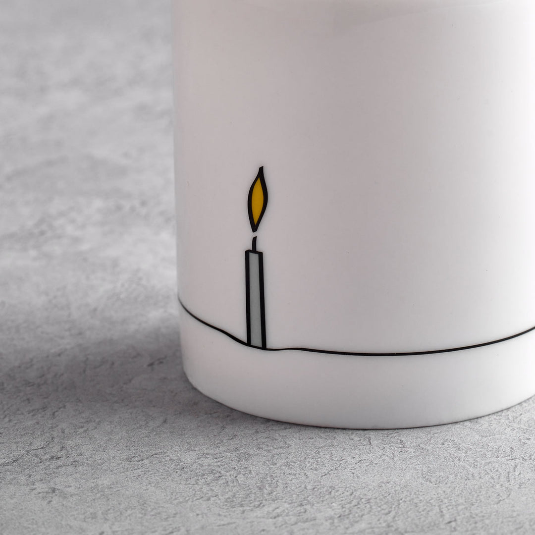 Candle Mug, Gift for Loss