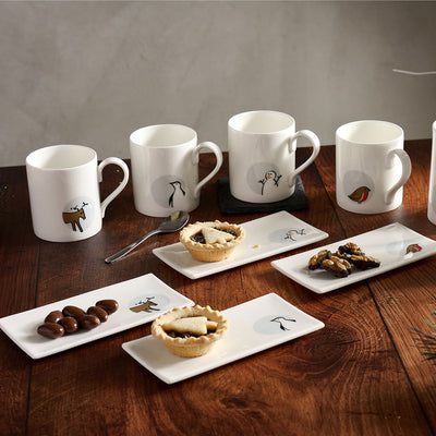 Winter Collection Mugs and Mini Trays