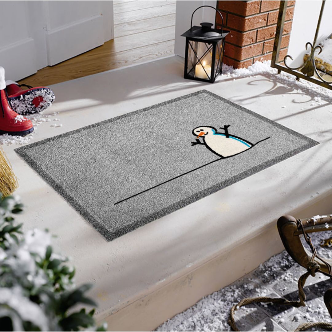 Snowman Doormat