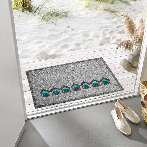 Beach Huts Doormat