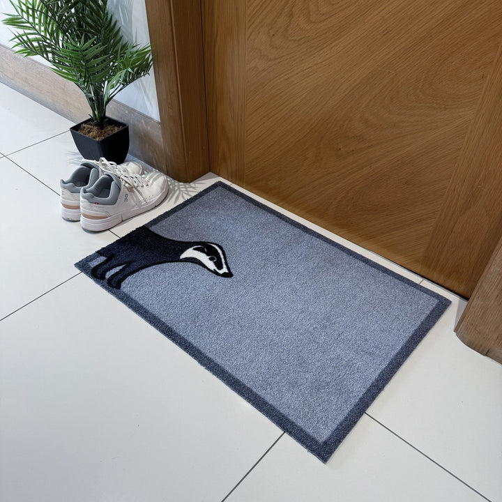 Badger Doormat in hallway