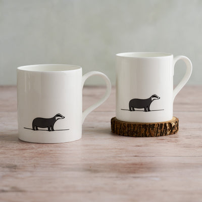 Badger Mugs Large and Standard Size