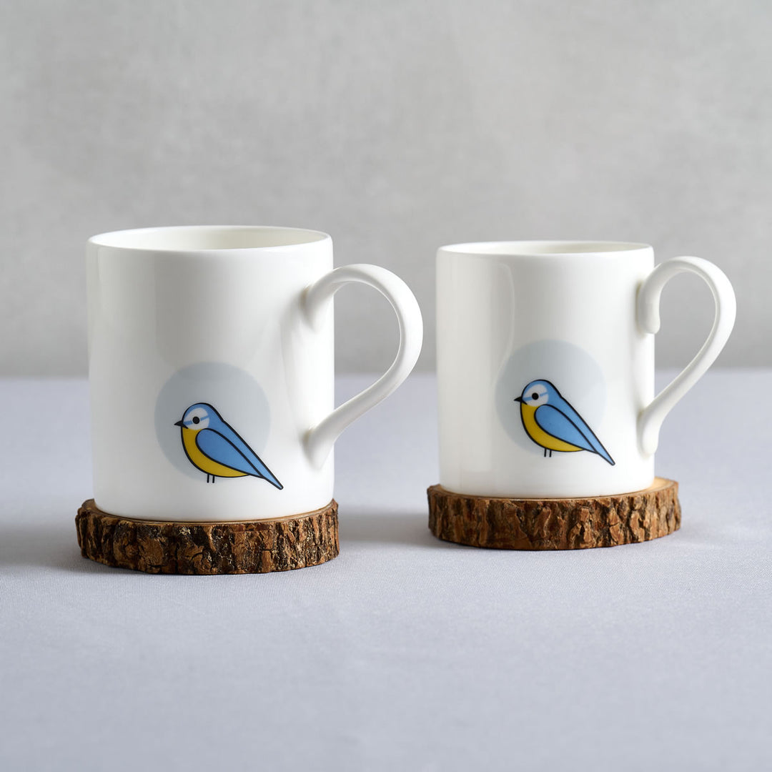 Blue Tit Mug Large and Standard Size