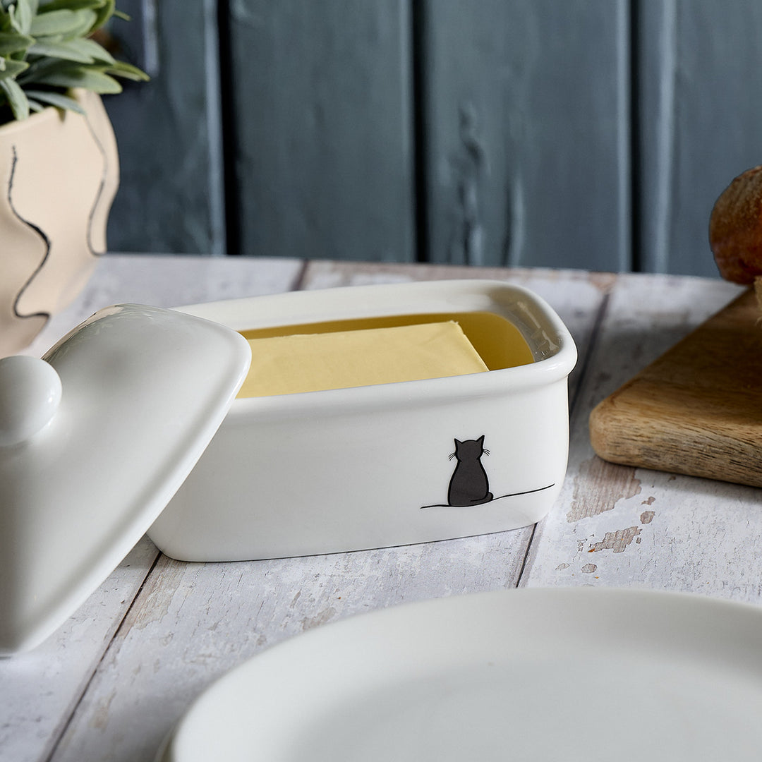 Cat Collection Butter Dish