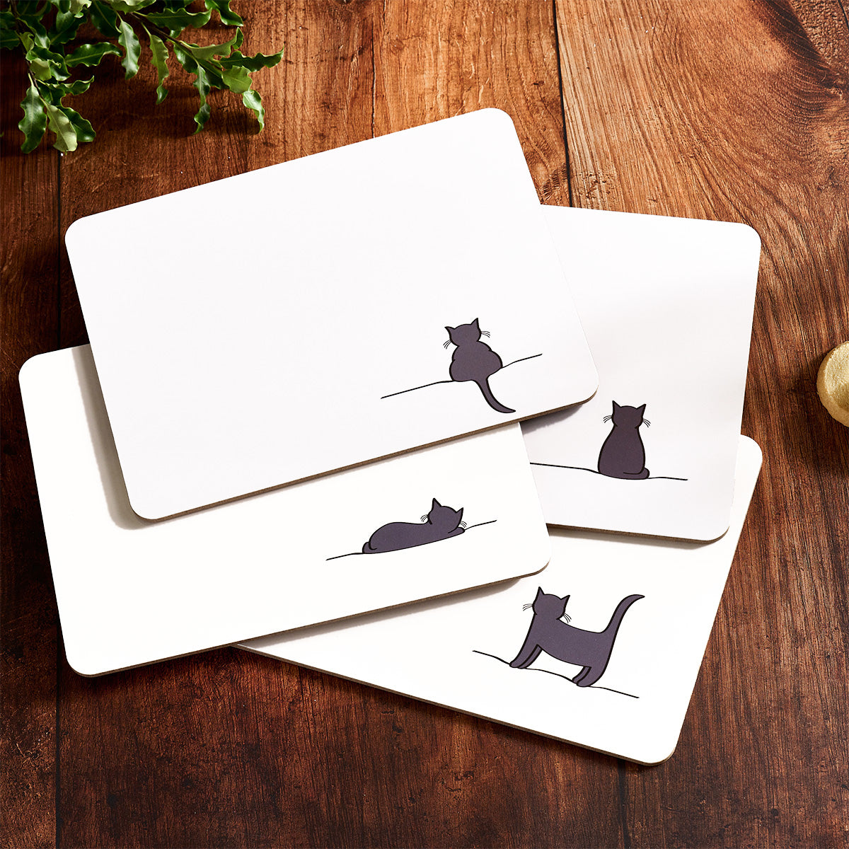 Cat Collection Placemats with white background