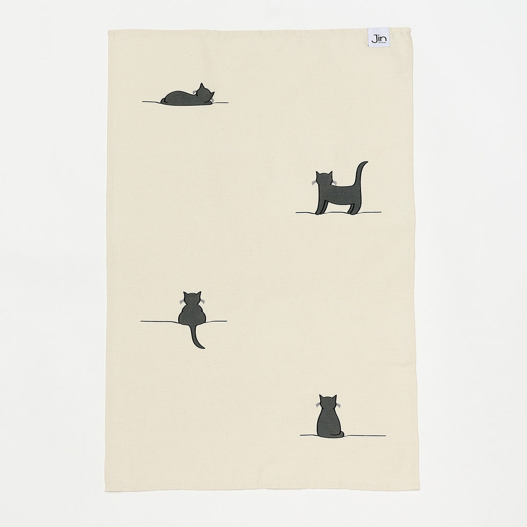 Cat Collection Tea Towel