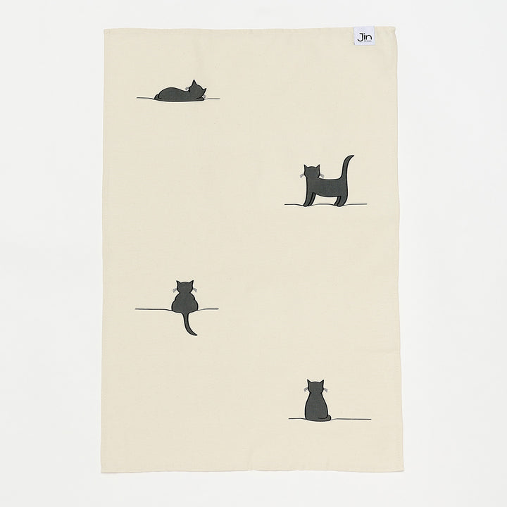 Cat Collection Tea Towel