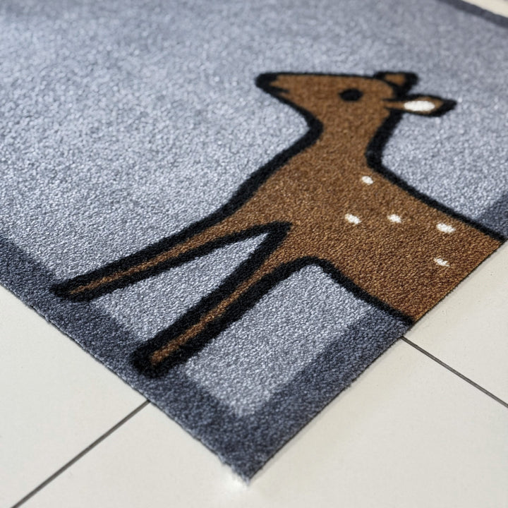 Deer Doormat close up