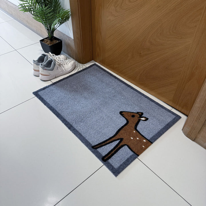 Deer Doormat in hallway