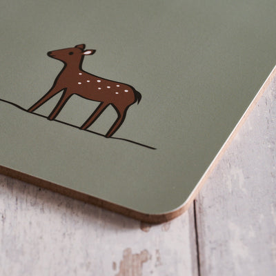 Deer Coaster close up