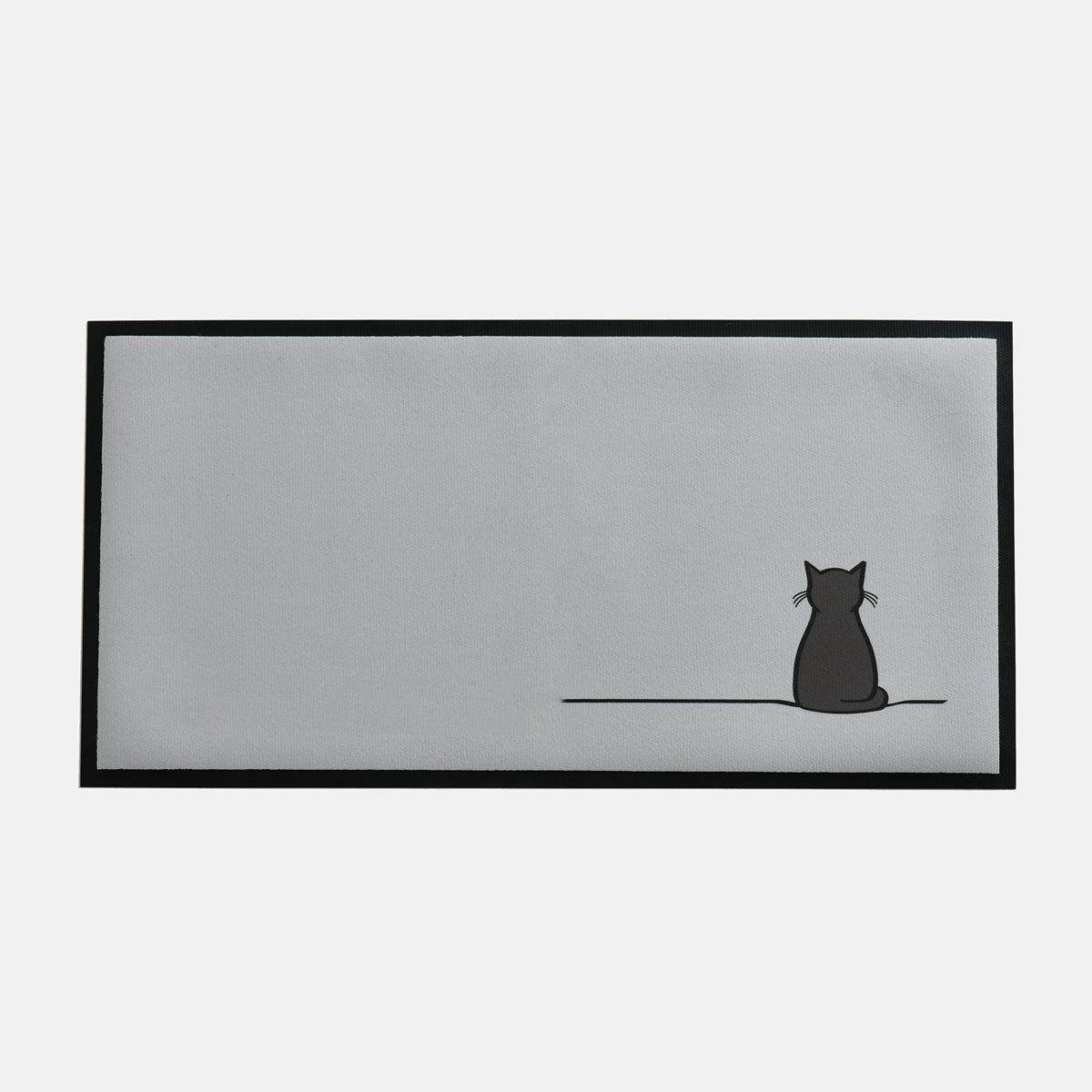 Sitting Cat Desk Mat