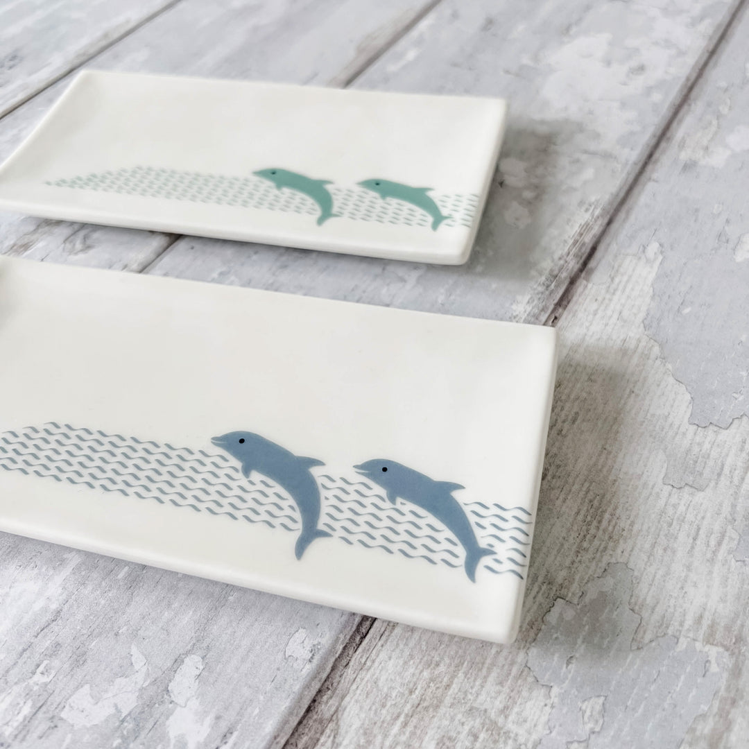 Dolphin Mini Trays close up