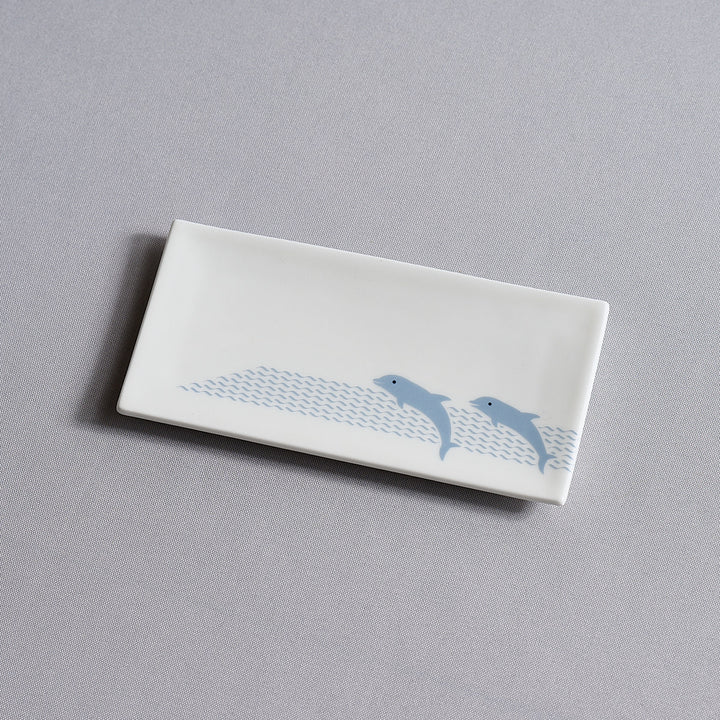 Dolphin Mini Tray, sea blue colour