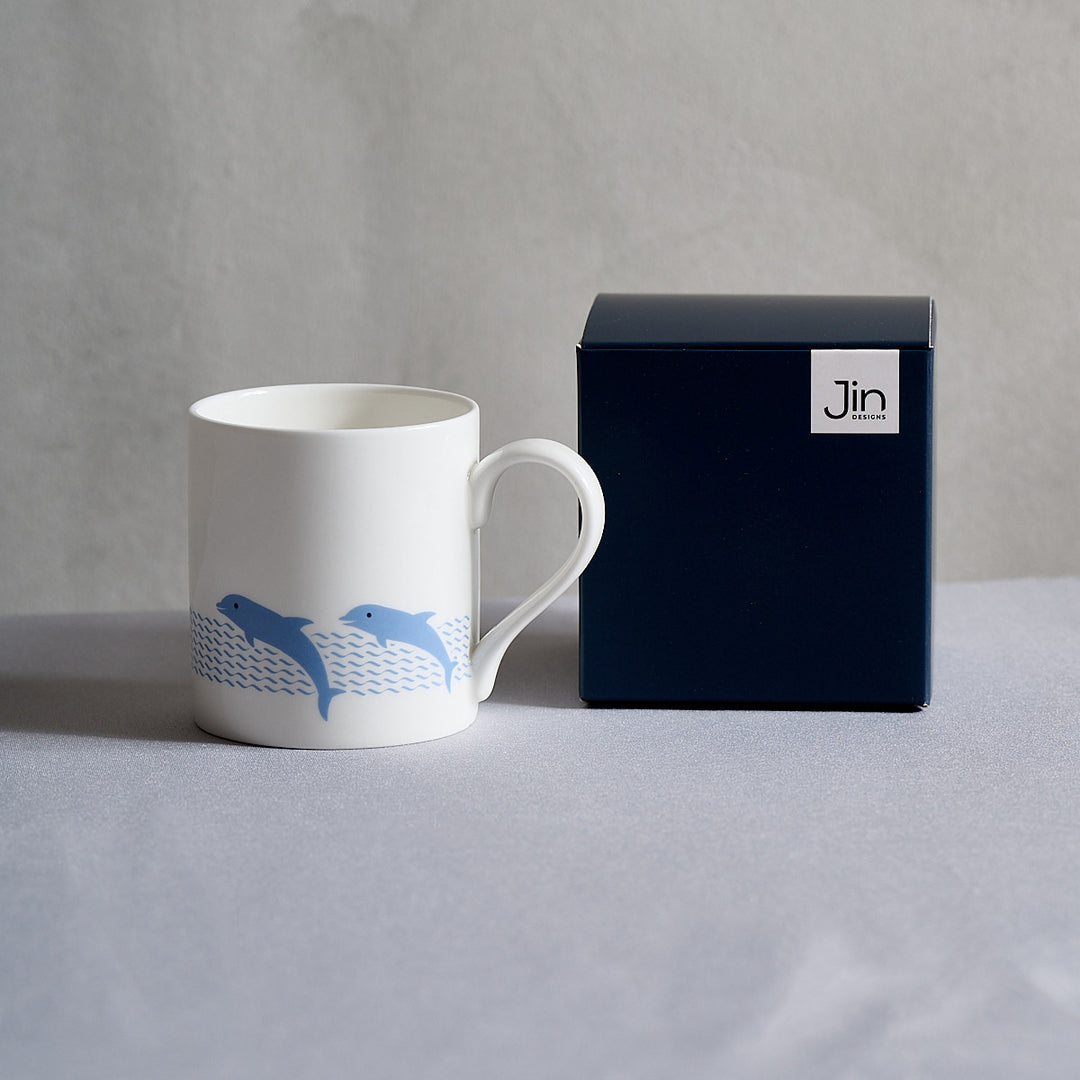 Dolphins Mug with Gift Box