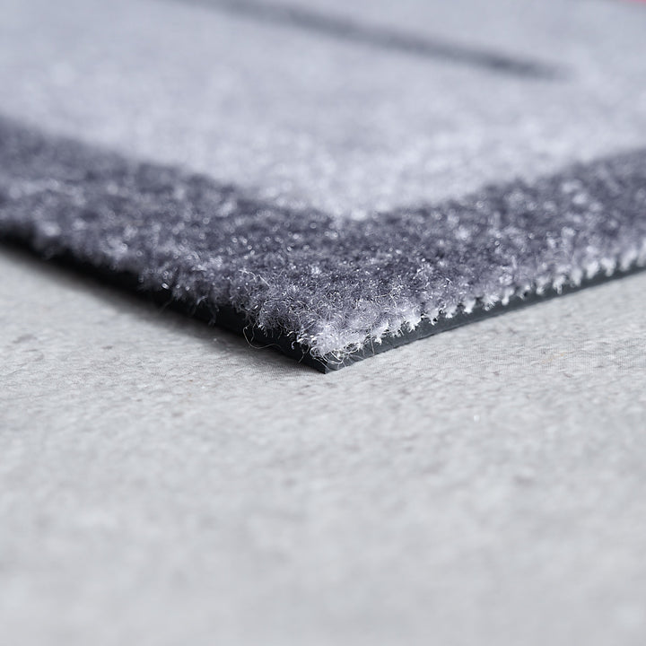 Grey Doormat corner close up