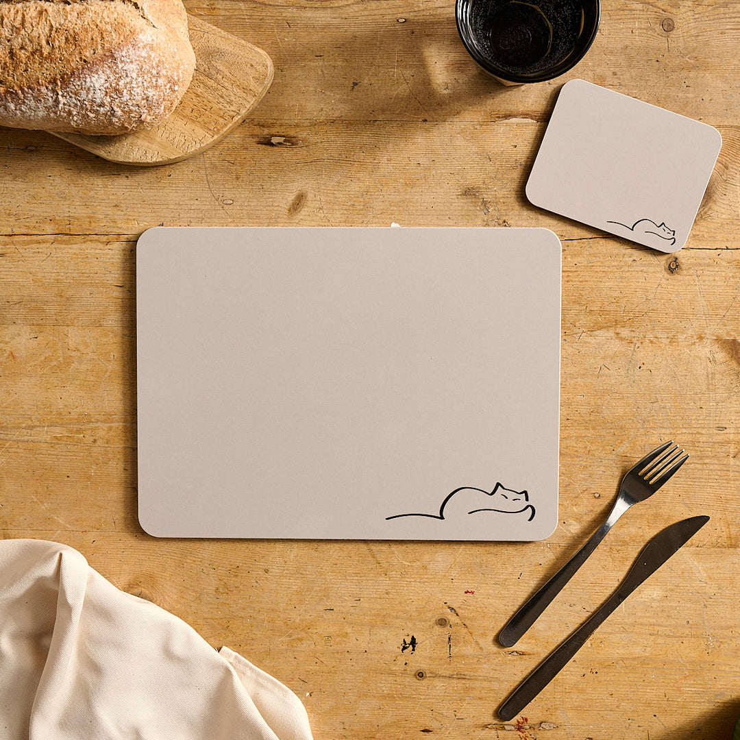 Cat Companions Placemats, Set of Four