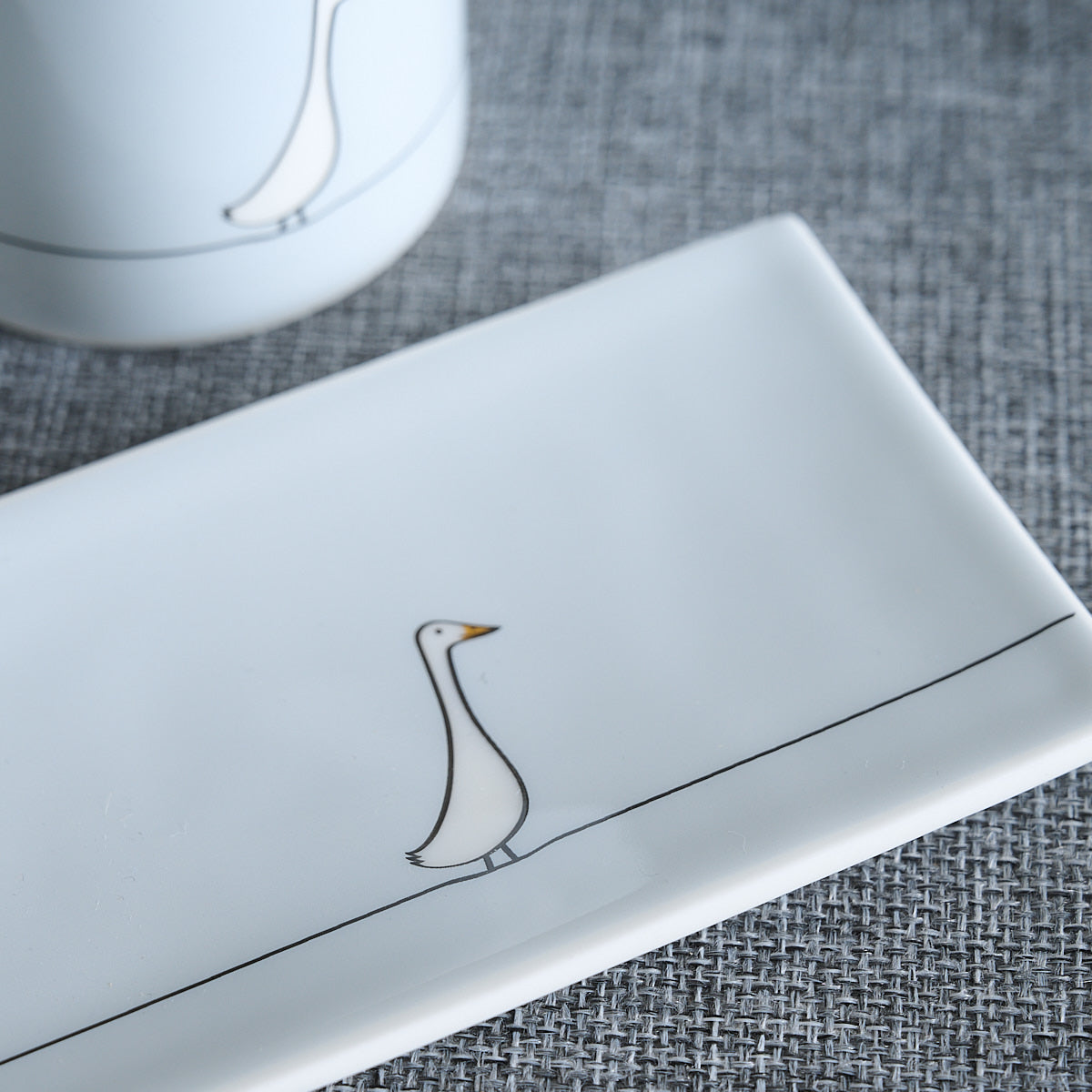 Duck Mug and Mini Tray