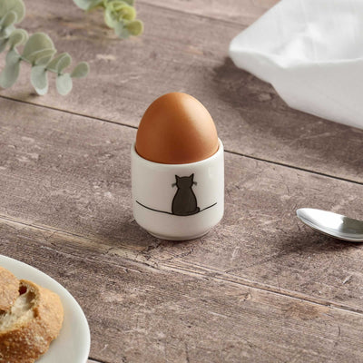Sitting Cat Egg Cup