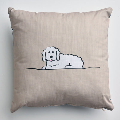 Fluffy Dog Cushion