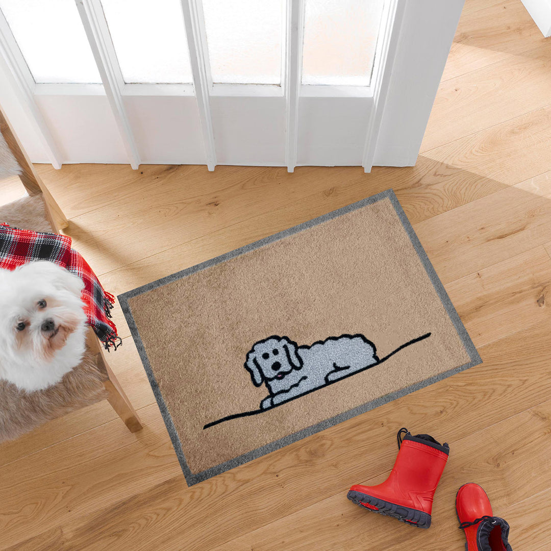 Fluffy Dog Doormat