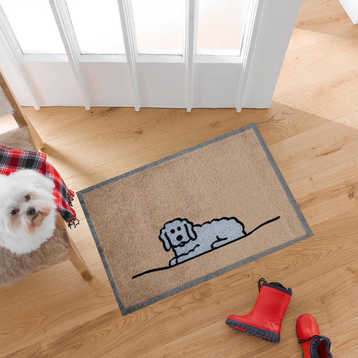 Fluffy Dog Doormat
