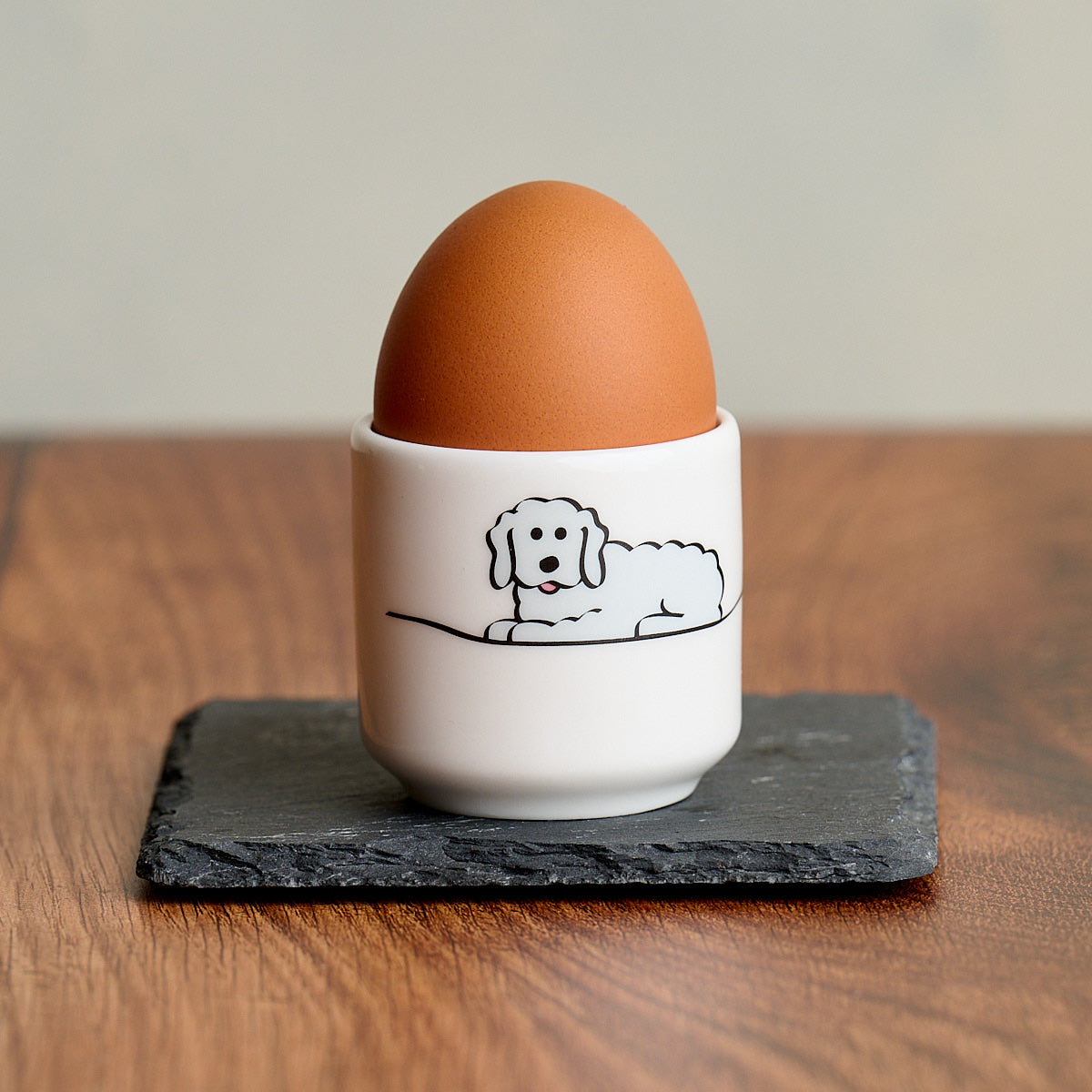 Fluffy Dog Egg Cup