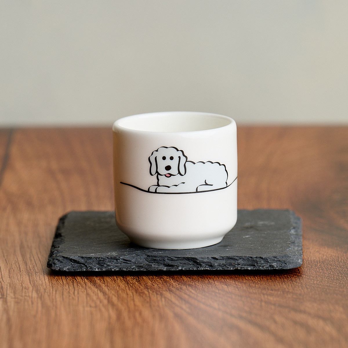 Fluffy Dog Egg Cup