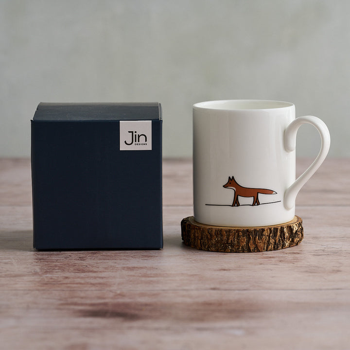 Fox Mug with Jin Designs Gift Box