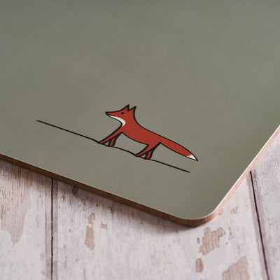 Fox Coaster close up