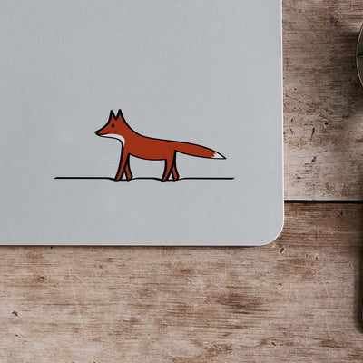 Fox Placemat close up
