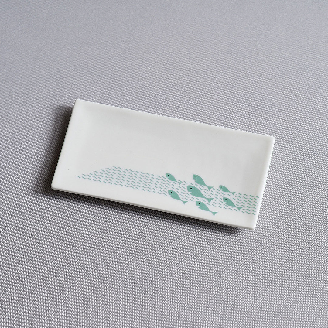 Fun Fish Mini Tray, Aqua