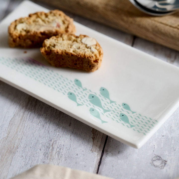 Fun Fish Mini Tray, Aqua