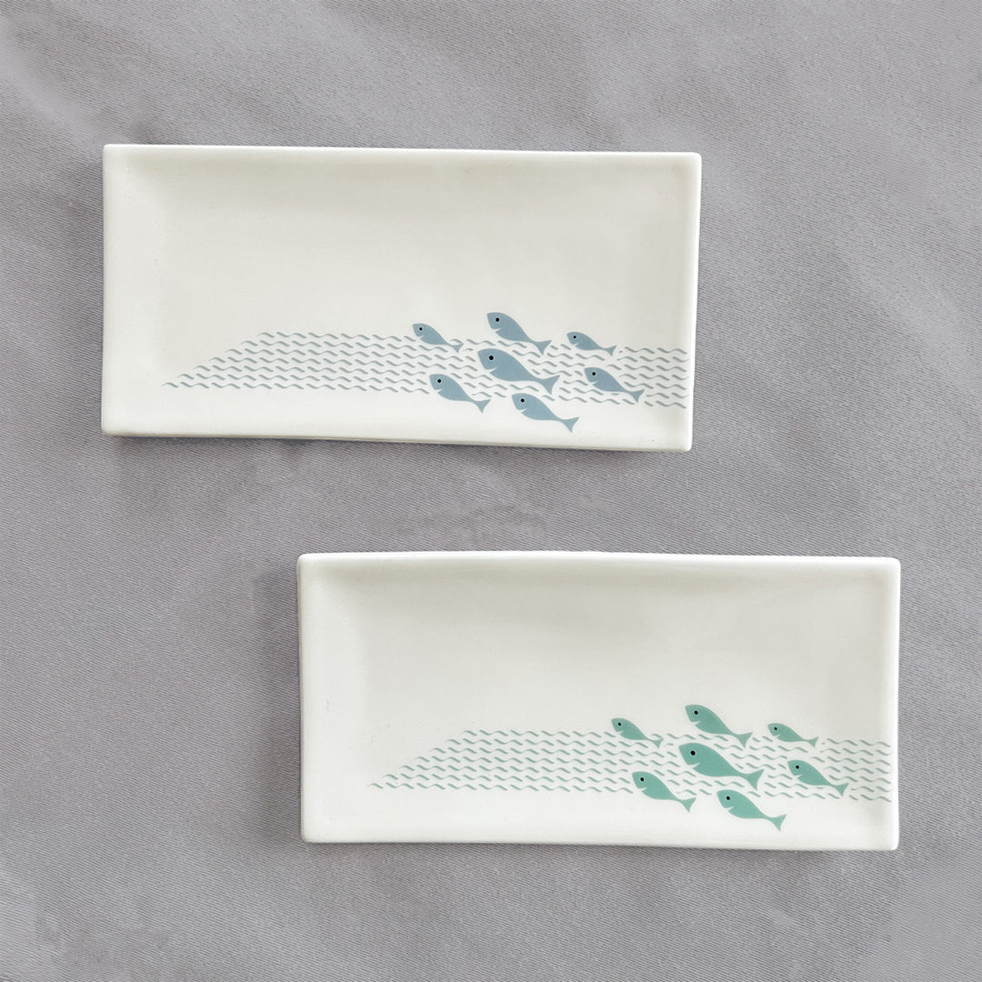 Fun Fish Mini Trays, Set of 2
