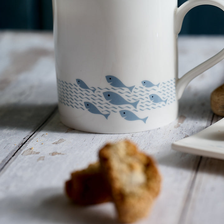 Fun Fish Mug close up