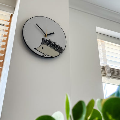 Hedgehog Wall Clock