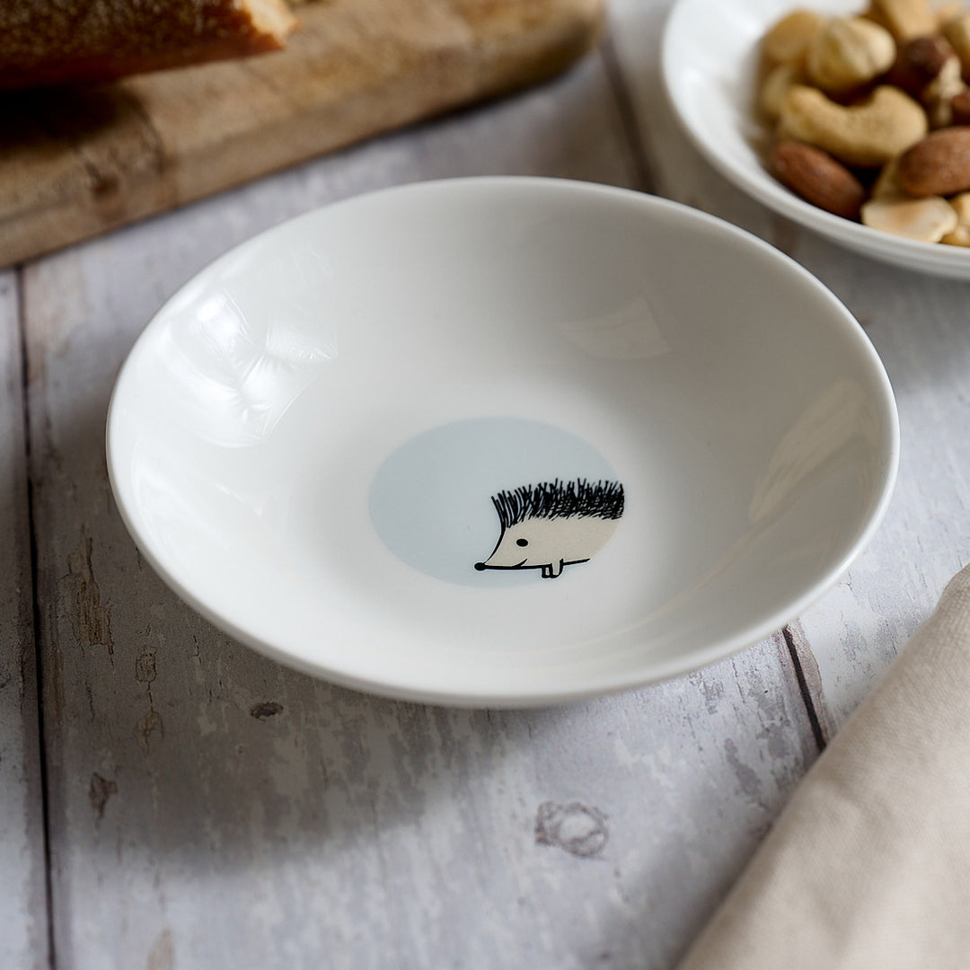 Hedgehog Nibble Dish close up
