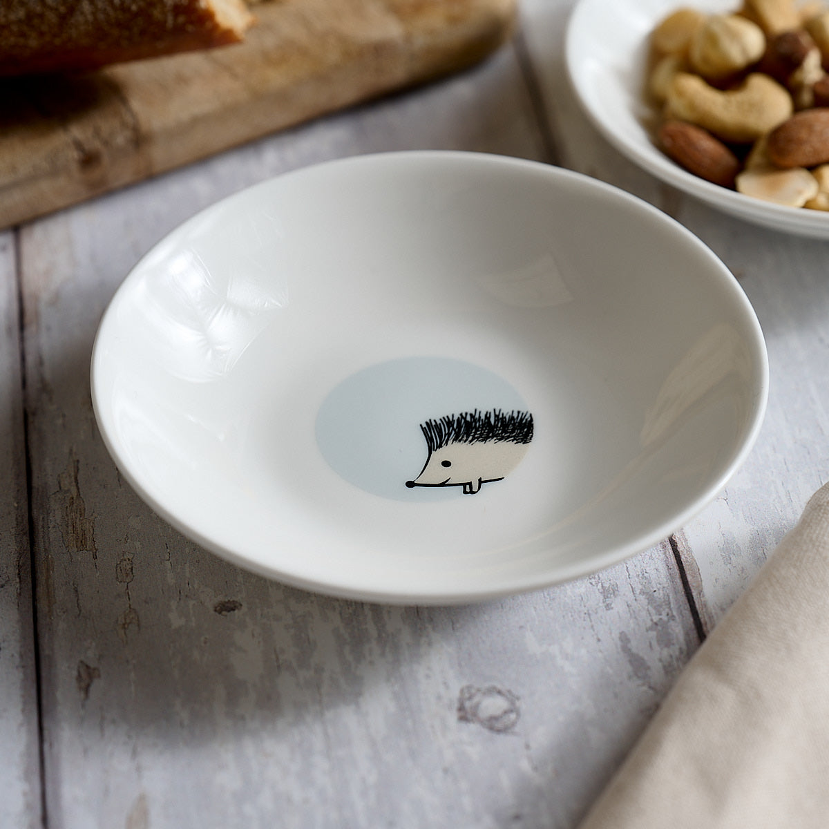 Hedgehog Nibble Dish close up
