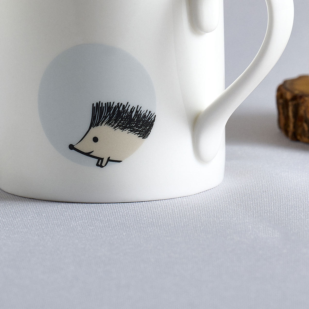 Hedgehog Mug Close Up