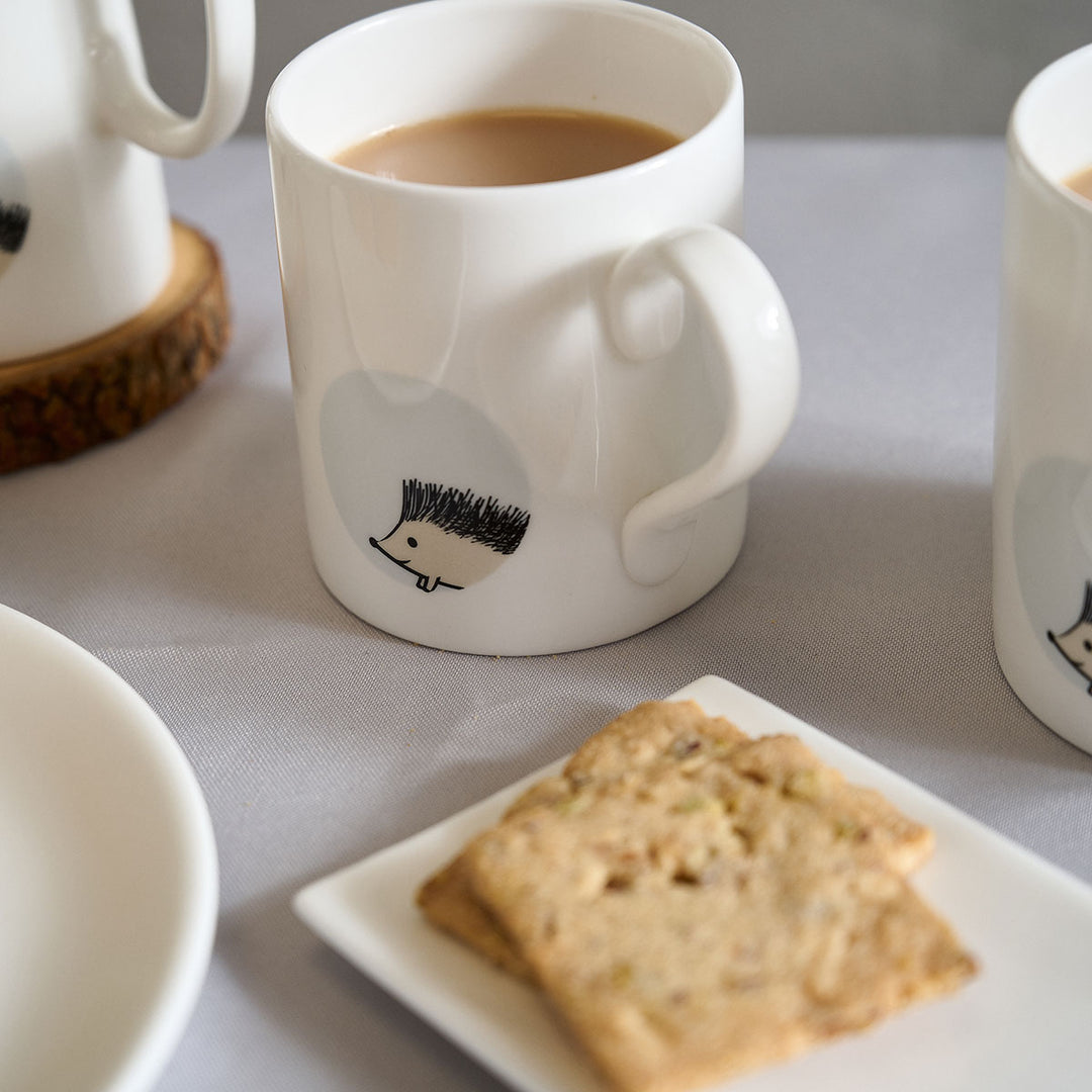 Hedgehog Mug Close Up